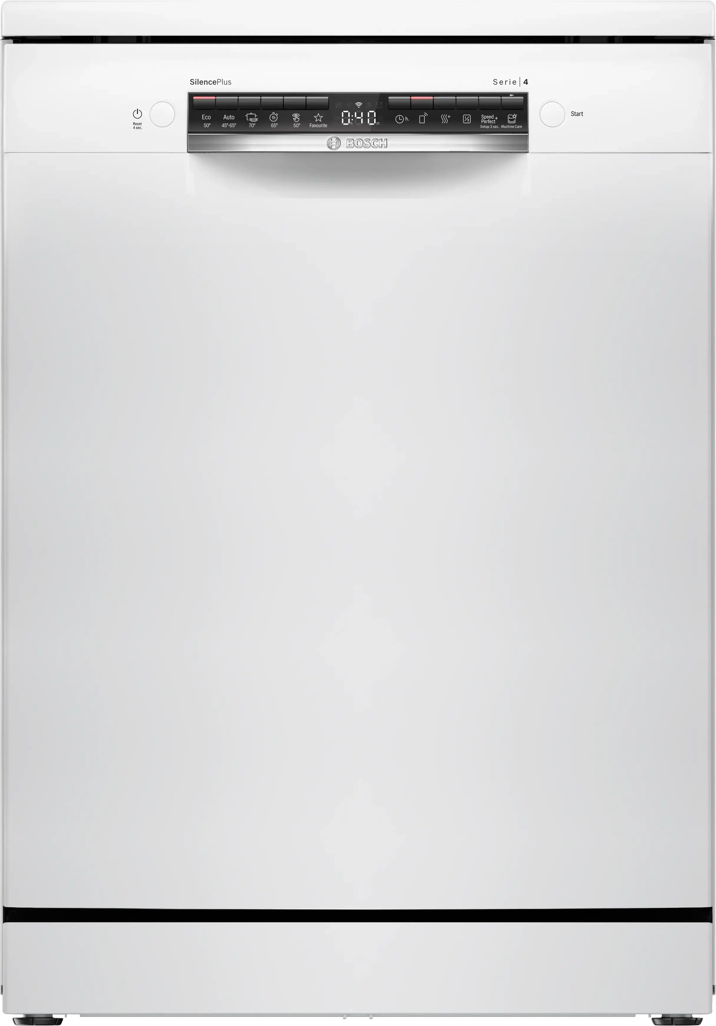 BOSCH Series 4, free-standing dishwasher, 60 cm, White SMS4HMW08E