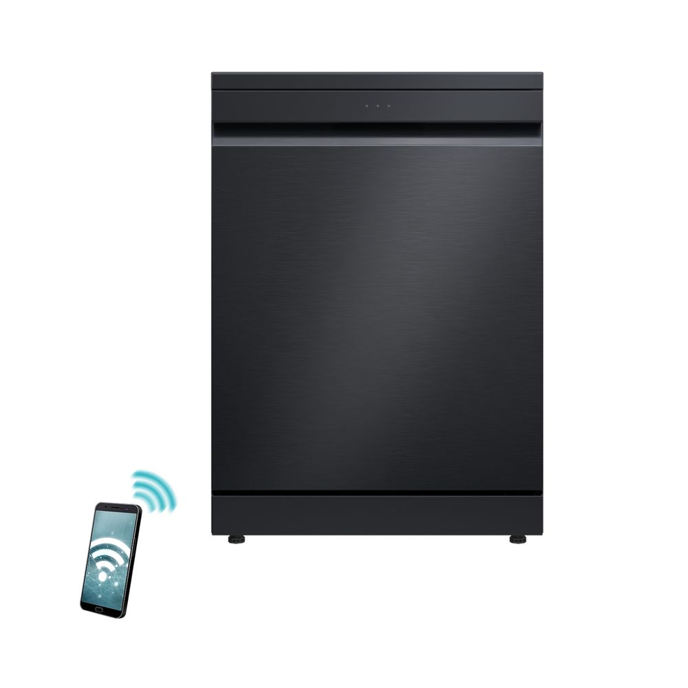 LG DF375HMS 60 cm Dishwasher with Steam and LG QuadWash™