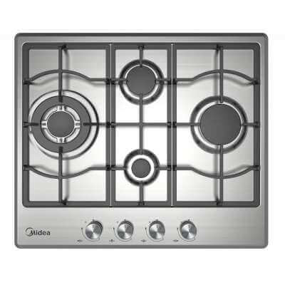 Gas Hob Midea, MG60SM097-MTD91 INOX