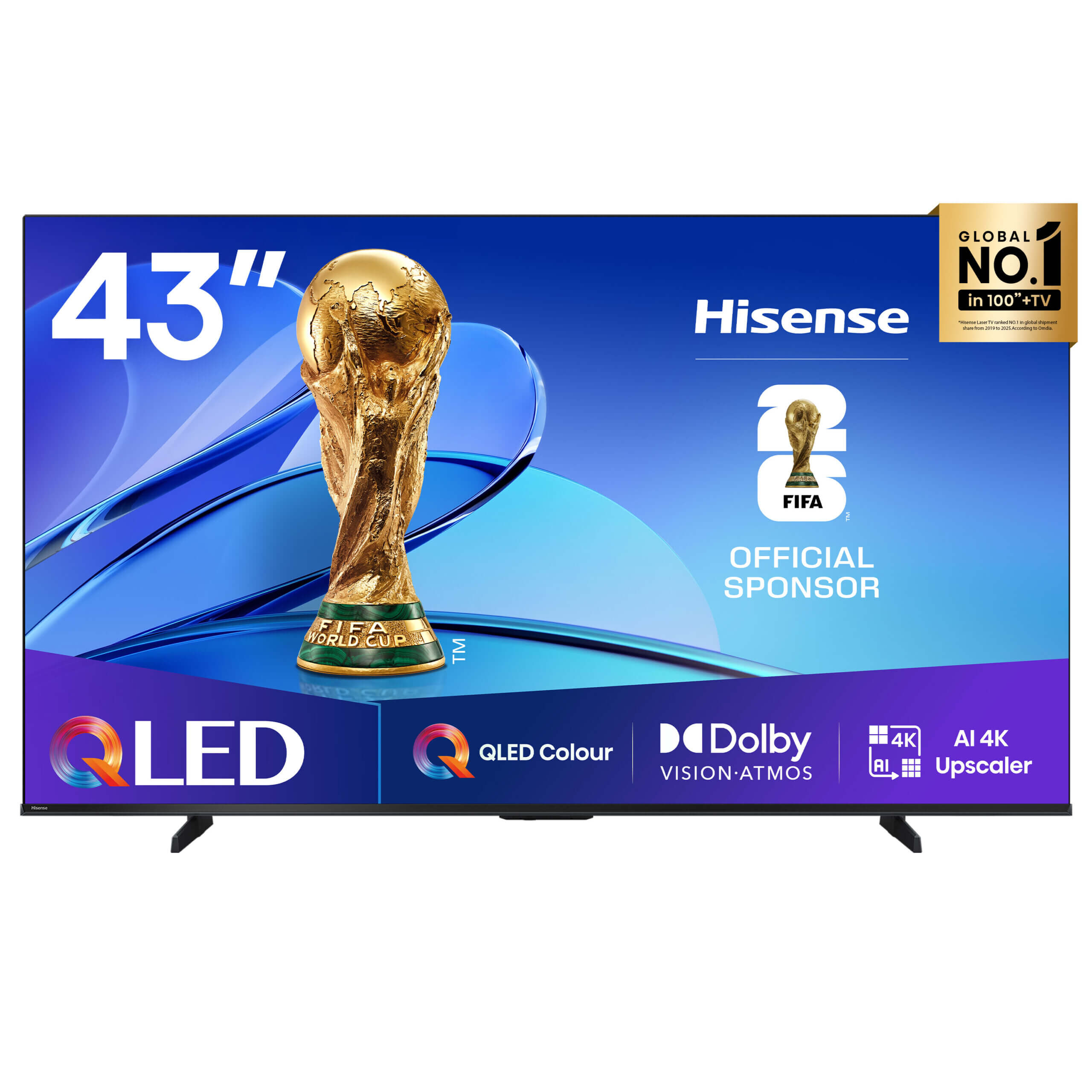 Hisense 43E7Q | 43″ Quantum Dot TV