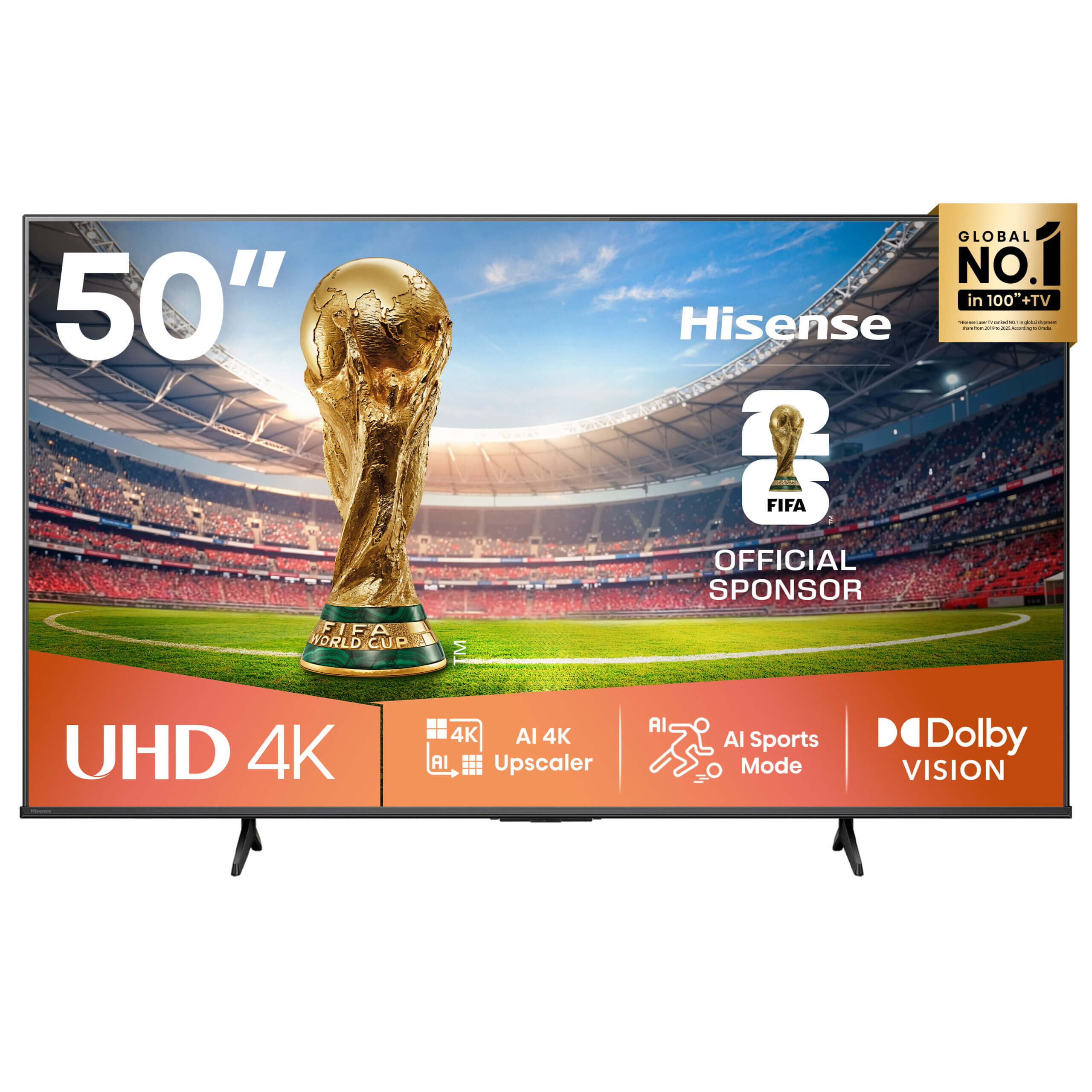Hisense 50A6Q 50'' 4K Smart LED TV