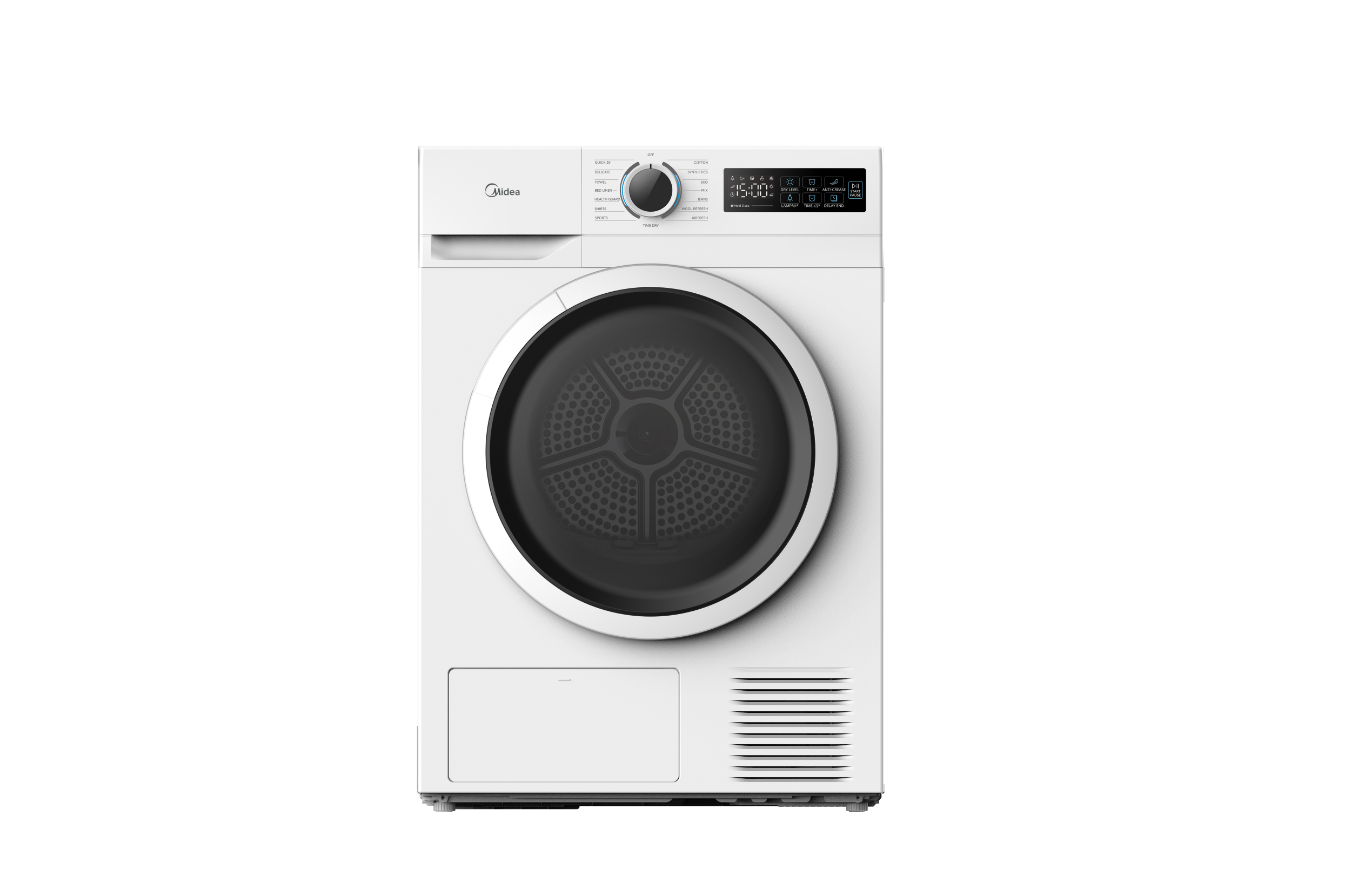 Midea Dryer 8Kg Lunar Dial Series Model MD110H80/W-CY