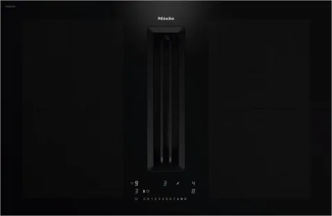 MIELE Induction hob with integrated vapour extraction KMDA7676 FL-A BlackPerfection, 12438920