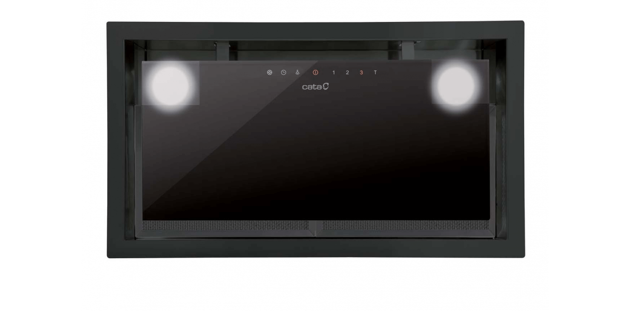 COOKER HOOD CATA CAMPANA GC DUAL 75BK 02131208, 820m³ air/hour,50db
