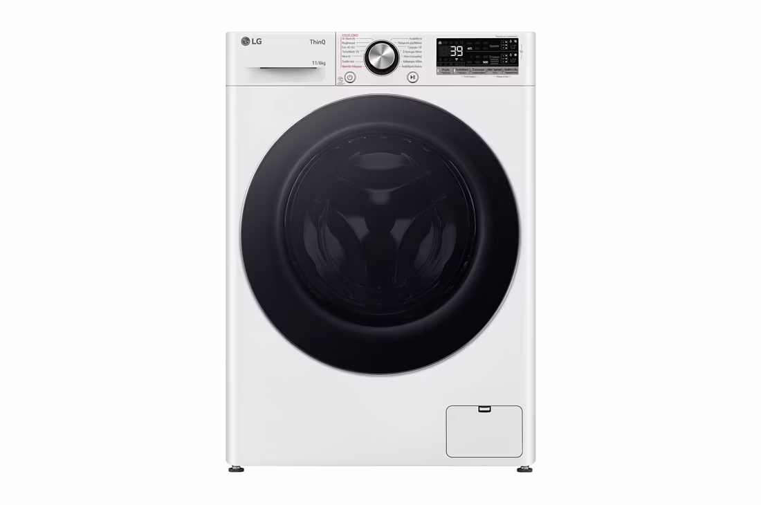 LG D4R7511TSWC WasherDryer 11/6Kg R7 Series