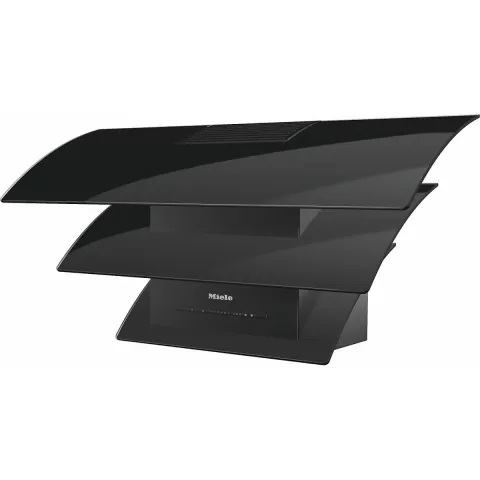Miele DA7198W Triple Black Wall Mount Cooker Hood, 90cm, 600m³ air/hour, 40db, 10744650