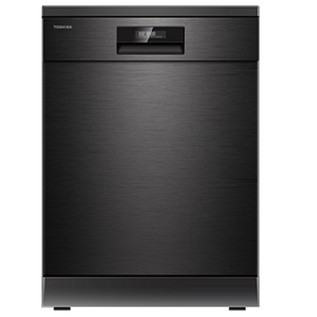 TOSHIBA BLACK-INOX DISHWASHER DW-15F3EE(BS)-CYP 5 YEARS WARANTEE