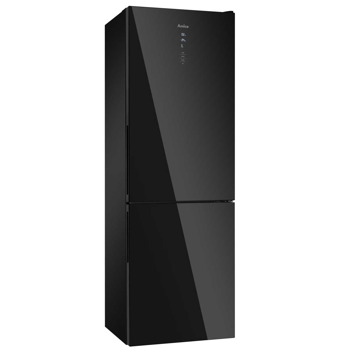 Amica FK3356.4GBDFZAA Free Standing Fridge Freezer, H x W x D = 185,5 x 59,5 x 64,2 cm