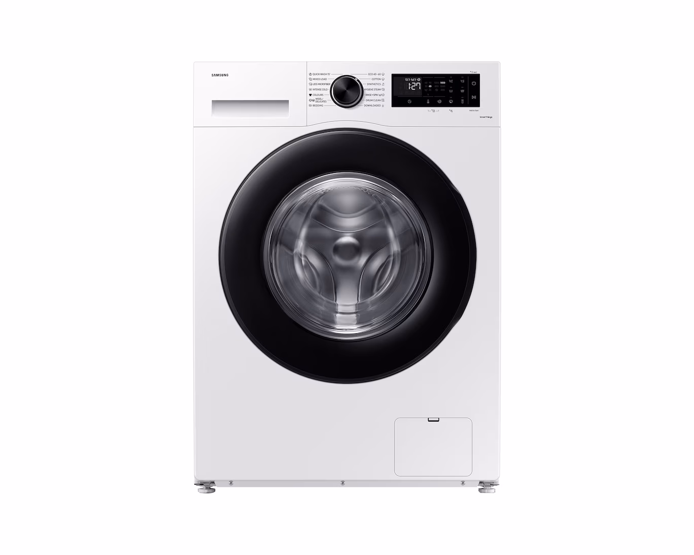 SAMSUNG WW80CGC04DAELE Washing Machine with Steam 8kg, White