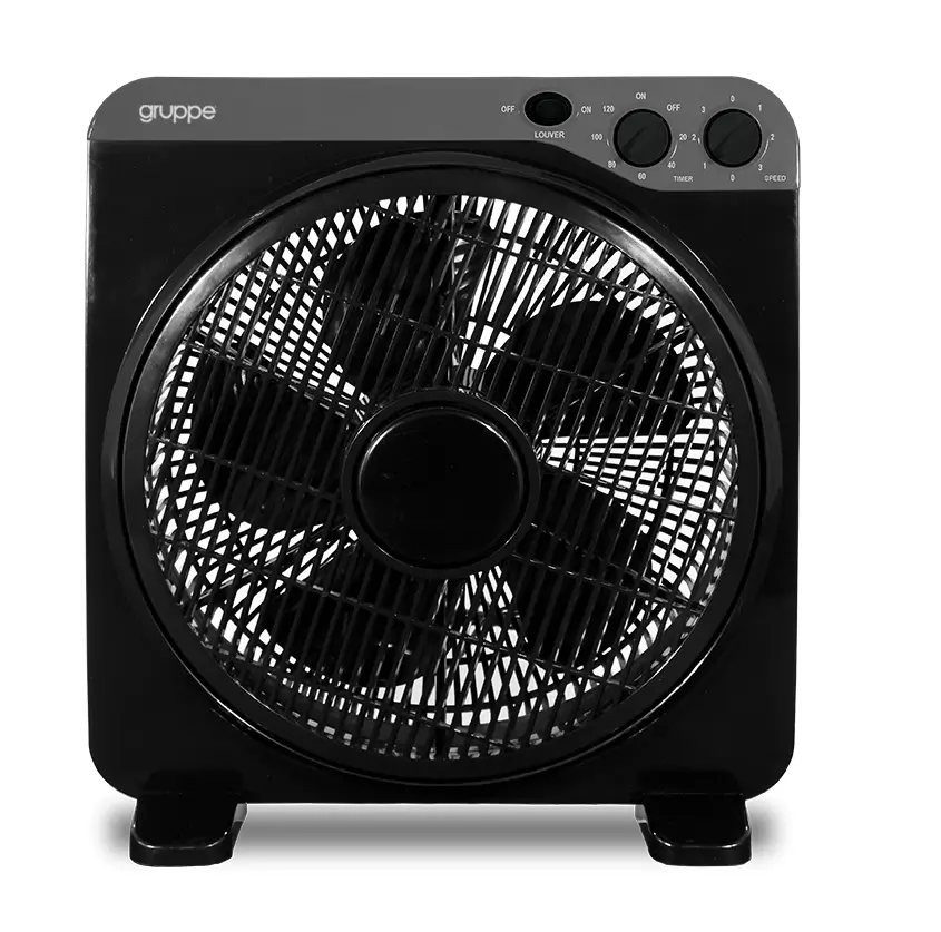 GRUPPE Floor fan KYT-12DII, Black