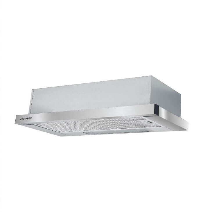 COOKER HOOD GRUPPE KYMA S-3003A-A06-M7-600 INOX, 301m³ air/hour, 64db