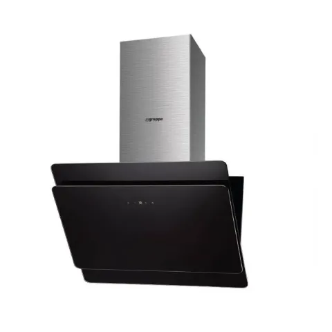 COOKER HOOD GRUPPE KALOS 90CM BLACK S-6008-C05-M13-900, 595m³ air/hour,67db