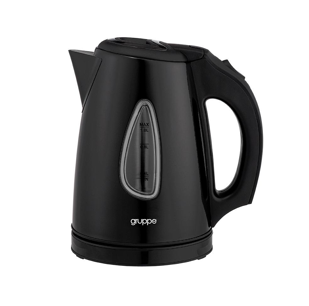 Gruppe Kettle HHB1018 1lt 1630W black / SILVER