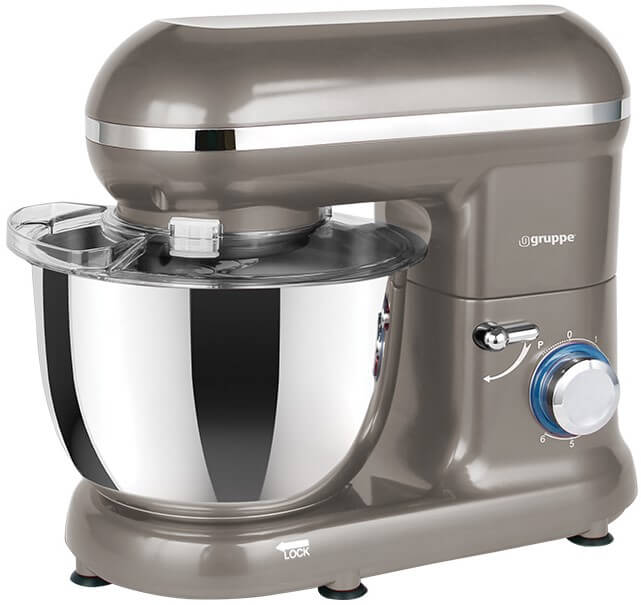 Gruppe SM-1519N Κουζινομηχανή 1500W με Ανοξείδωτο Κάδο 4.5lt