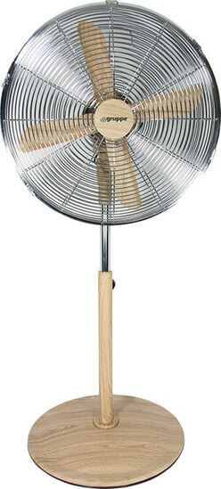ZF1616 40CM FAN STAND GUPPE WOOD