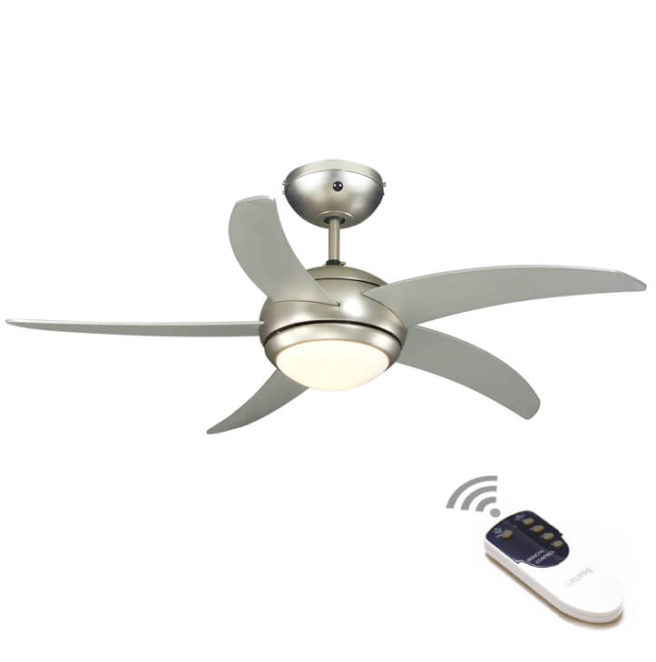 GRUPPE Ceiling fan L44001, Silver