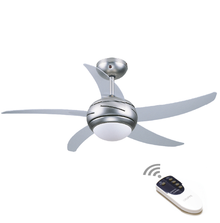GRUPPE Ceiling fan L44001 Transparent