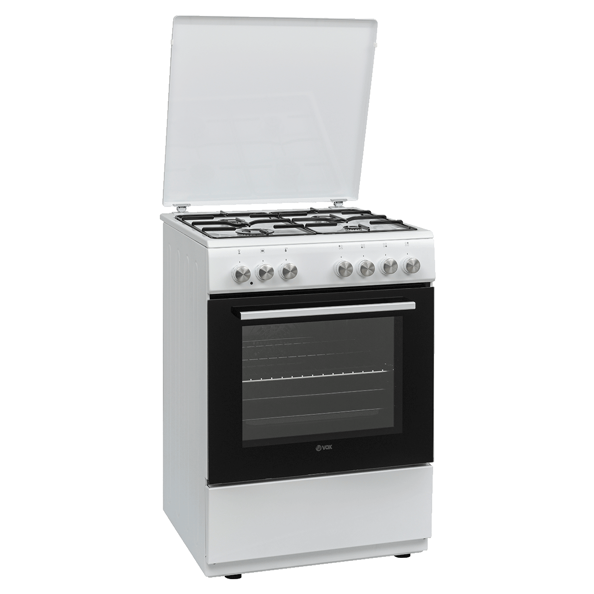 Gas cooker with electric oven Vox, GTR6400W