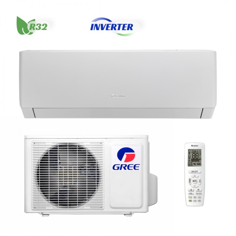 Gree Air Condition Pular Series GWH24AGE-K6DNA1A 24000BTU, A+++/A++