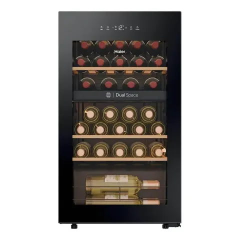 Haier HWS32GDG Wine climate cabinet black right
