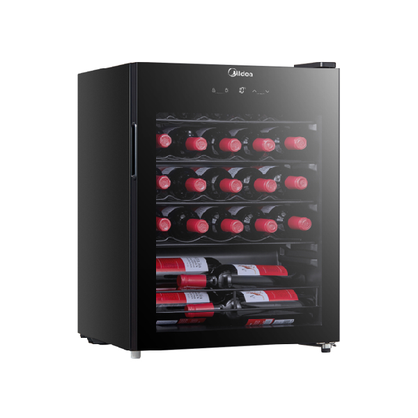 MIDEA MDRW111FGG22 Wine Cooler, 24 Bottles Dimensions (HxWxD)64x47x44 cm, 5 Years Guarantee