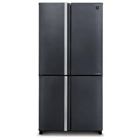 SHARP SJ-MP820C-SL Ψυγείο Τετράπορτο, Σκούρο Inox
