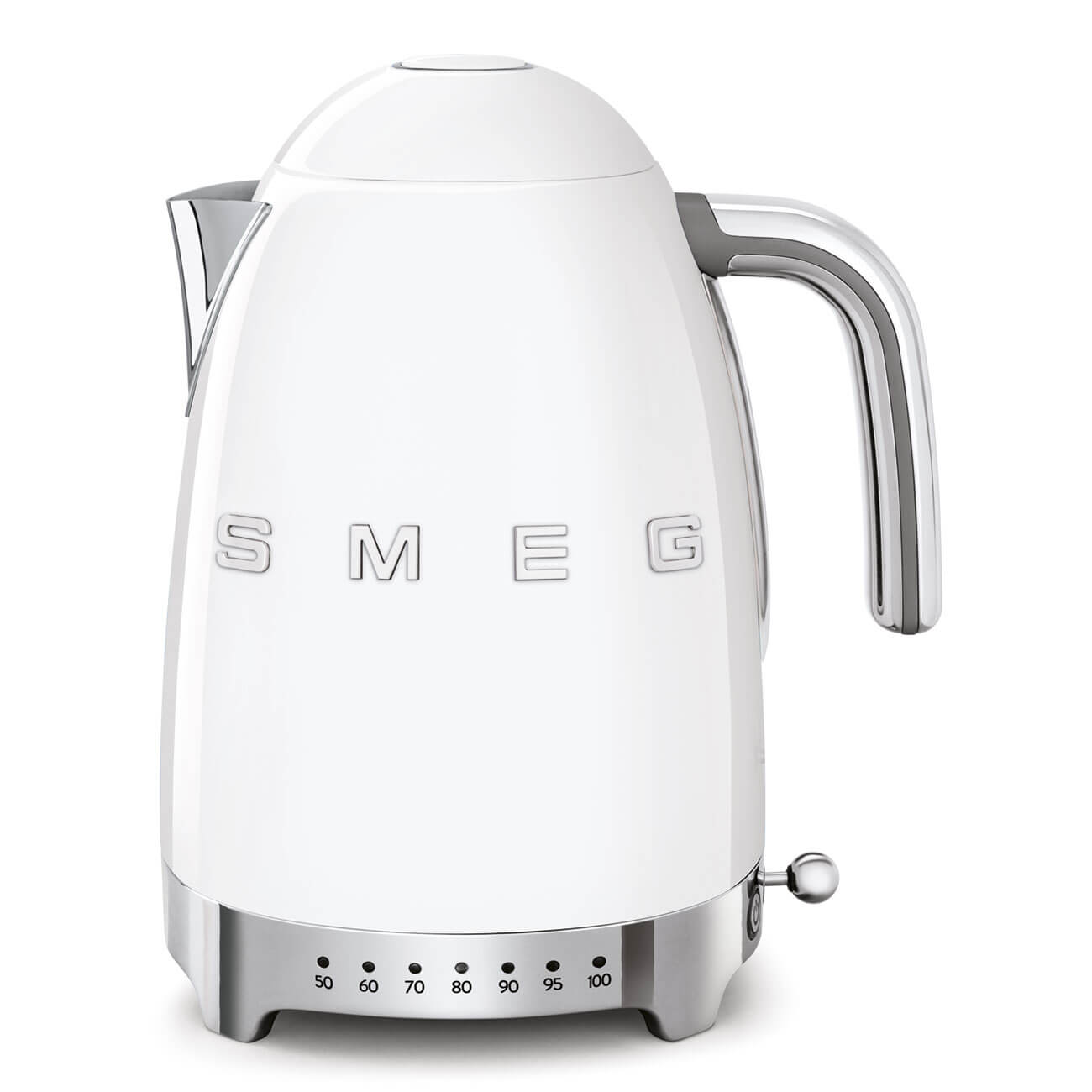 Variable temperature kettle White 50's Style Aesthetic KLF04WHEU