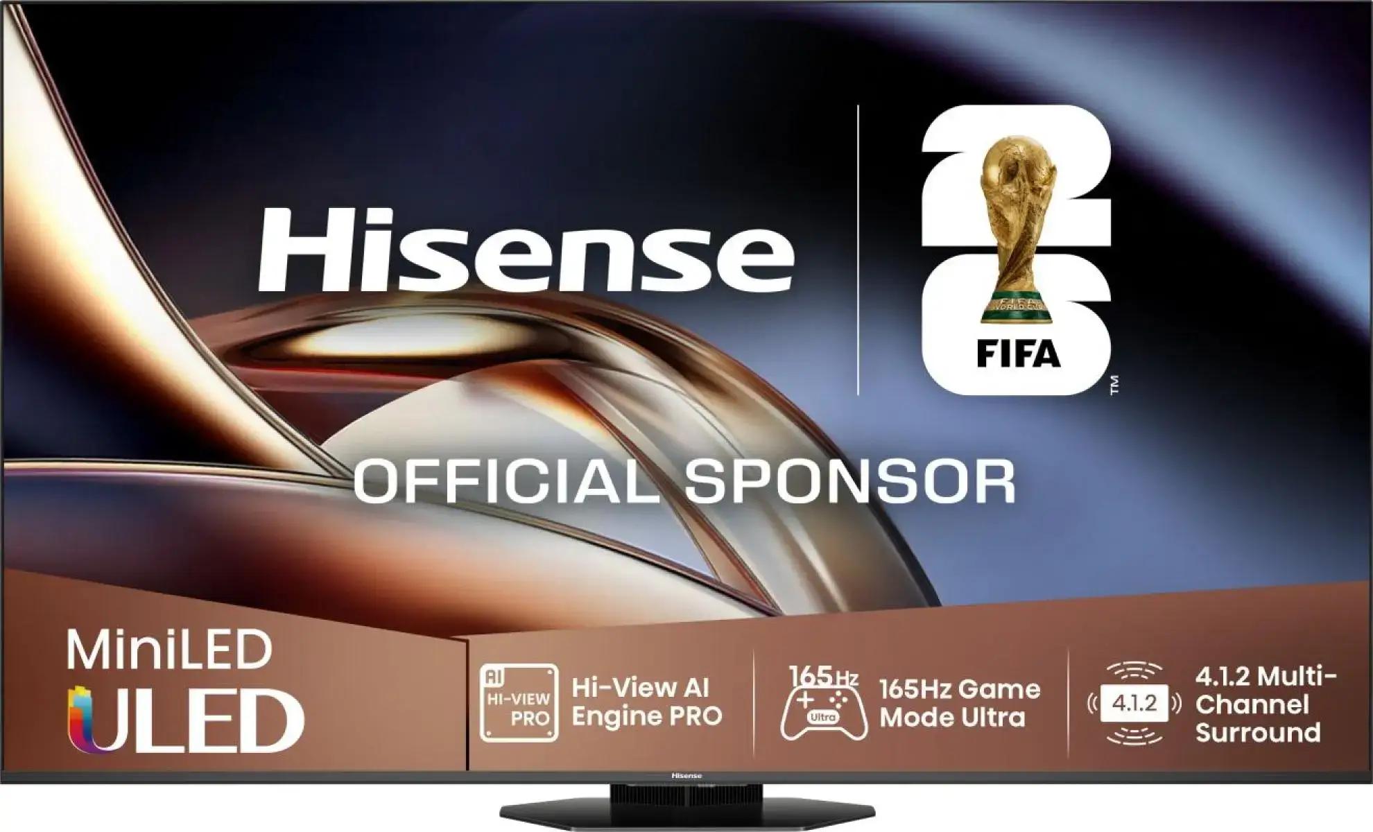 Hisense 55U8Q | 55 '' ULED MiniLED Smart TV 4K 165 Hz