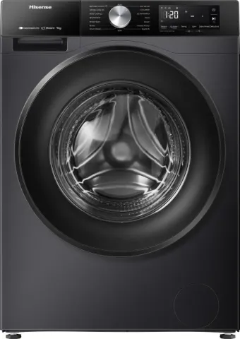 Hisense 3S Series Washing Machine 9 kg WF3S9043BB3 9 kg Spin Speed: 1400 rpm Motor Inverter Steam Technology: Yes Wi-Fi