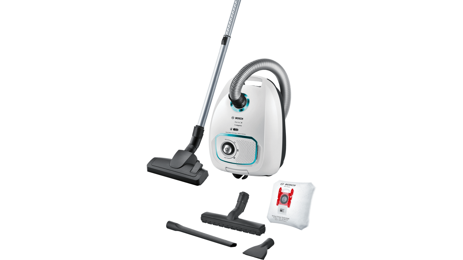 Bosch BGBS4HYG1 Vacuum Cleaner ProHygienic, Bagged