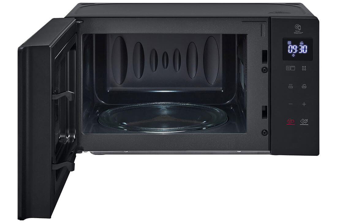 LG MH6032GAS, Freestanding Microwave Oven, NeoChef™ Slim, 20L, Grill, Touch Display, 5 Year General Guarantee