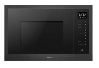 Midea Εντοιχιζόμενος Microwave black TG925E3BK , 5 Years Guarantee