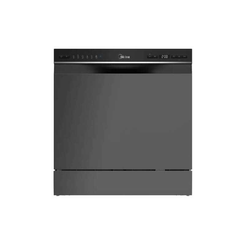 MIDEA MTD55S500X-CYP Mini Dishwasher, Silver