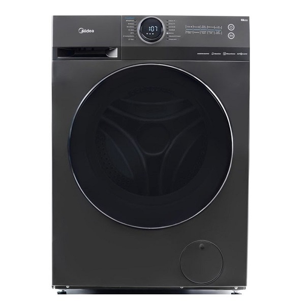 Midea Washing Machine MF200W80WB/T-CY 8Kg, 1400rpm Lunar Inverter Series silver