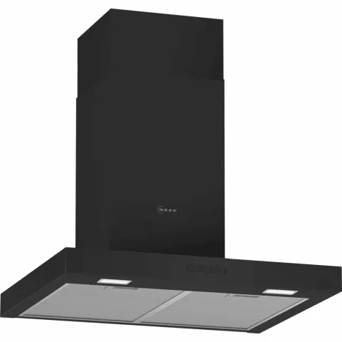NEFF N 70 Wall-Mounted Chimney Cooker Hood, 60 cm,D67bDN2S0 Matt Black – 699 m³/h