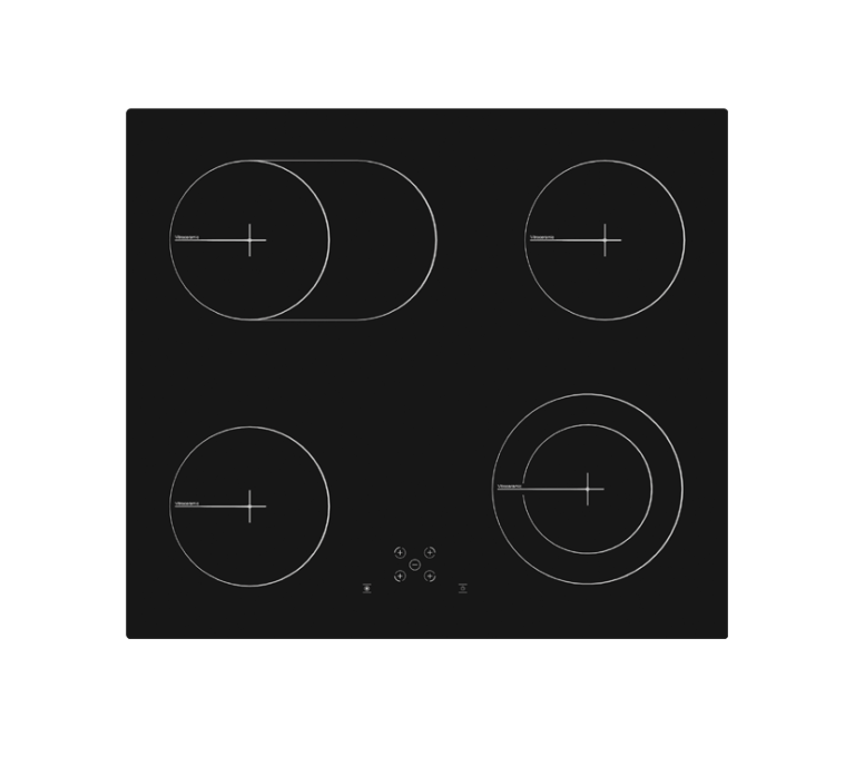 ROWA RW604 VTR Ceramic Electric Hob, 5 YEARS GUARANTEE