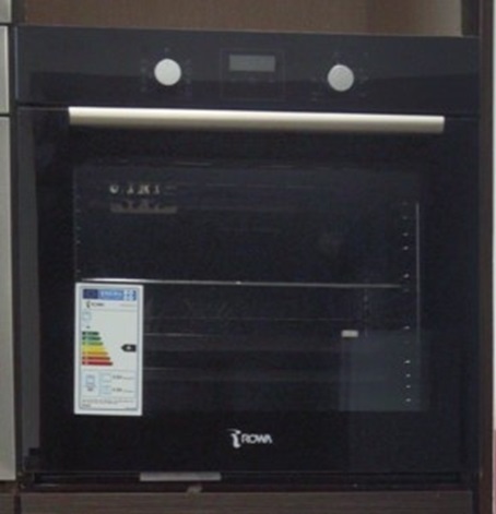 OVEN ROWA RW80BLK-GLS 80LT, 5 YEARS GUARANTEE