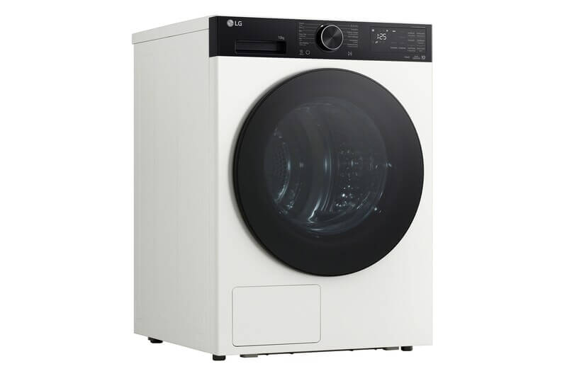 LG 10kg Heat Pump Dryer White | Self-cleaning condenser | Eco Hybrid™ | Sensor Dry | RHX5010THB