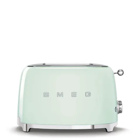 Pastel green Glossy toaster 2‑slice, 2‑slot toaster 50s Style aesthetic TSF01PGEU