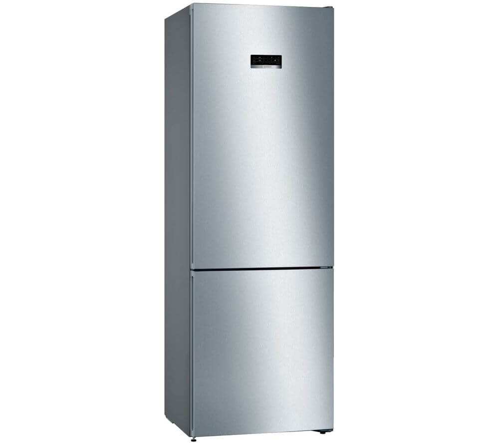 BOSCH KGN49XLEA FRIDGE SILVER 203 cm H x 70 cm W x 67 cm D, 5 years guarantee + 15 years guarentee on the motor