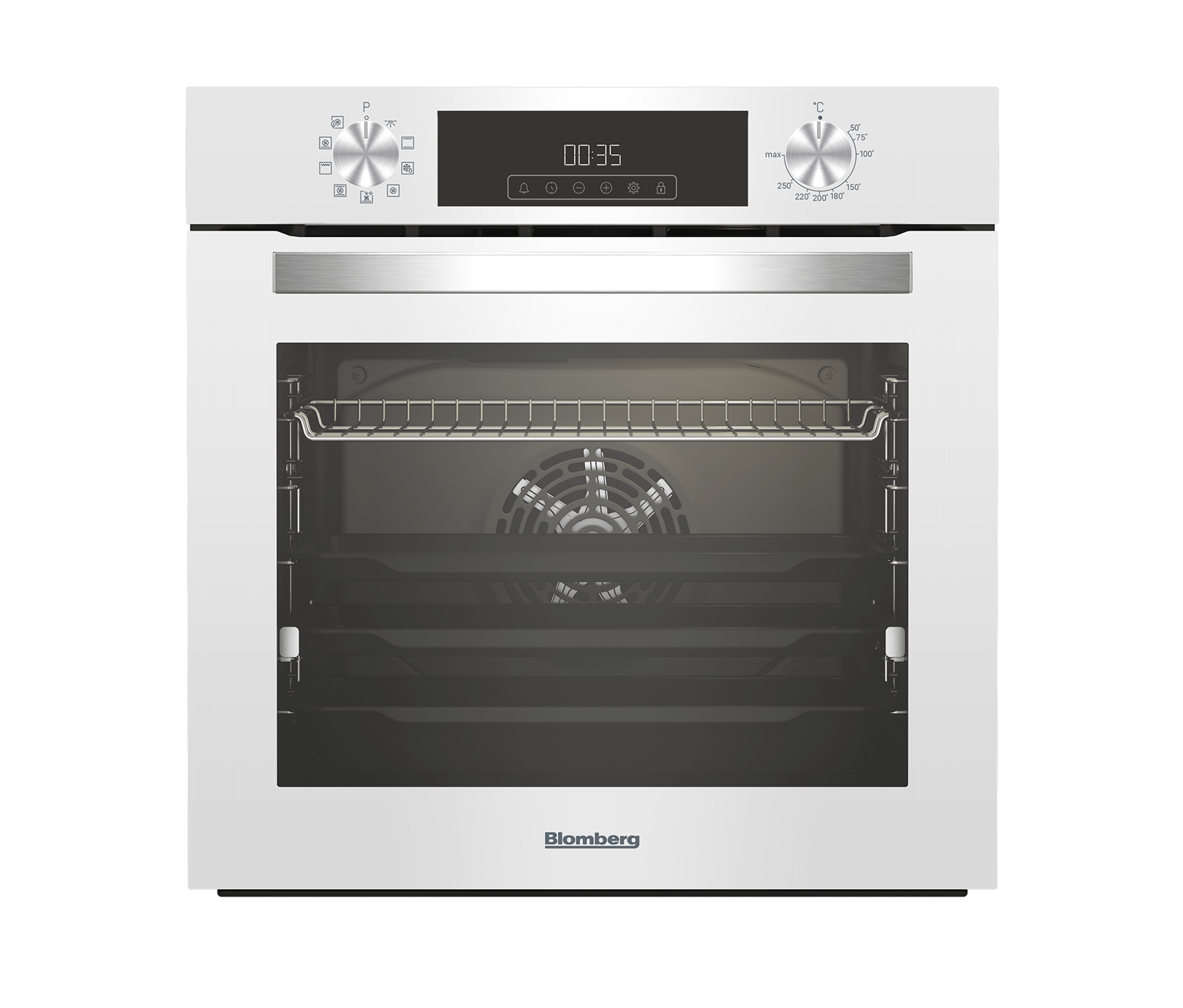 Built In Oven Blomberg, OEN8231W 72LT 8 PROGR. WHITE