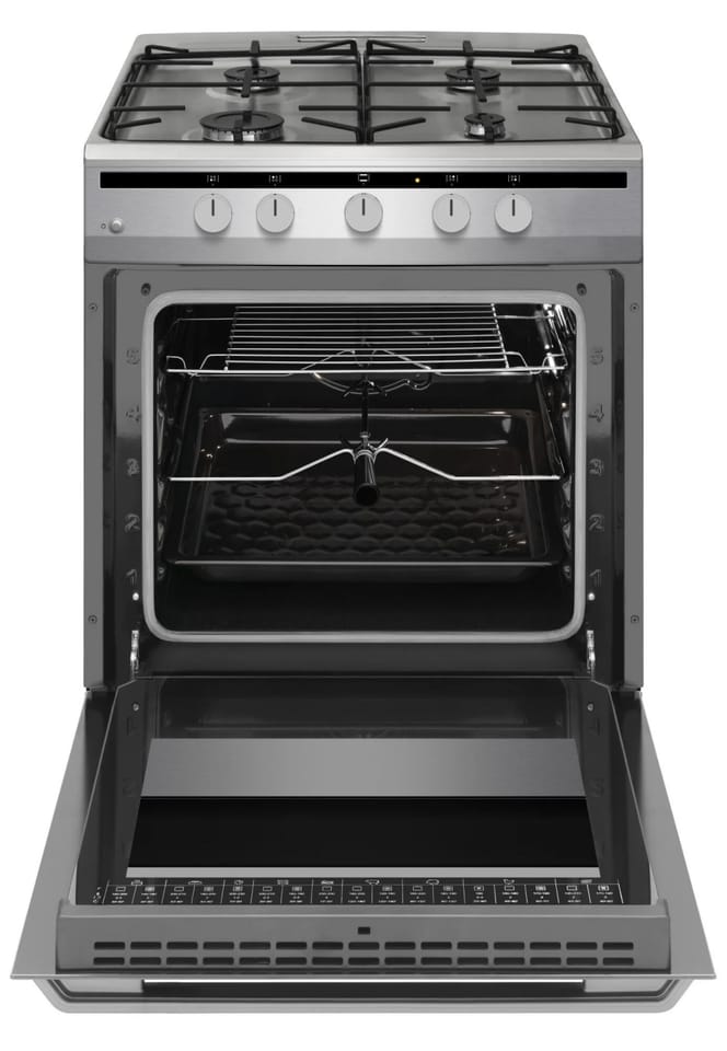 COOKER AMICA 6017GG5.33HZ(XX) 60CM INOX 6OCM FULL GAS