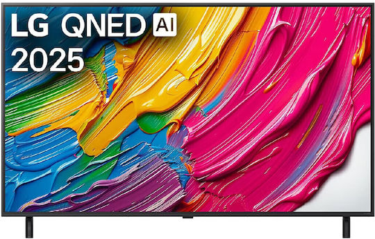 TV 55 ιντσών LG QNED AI QNED80 55QNED80A6A 4K Smart 2025