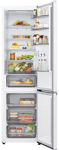 LG Fridge-Freezer 375lt Total NoFrost H203xW59.7xD67.5cm White GBBSJ20DSW