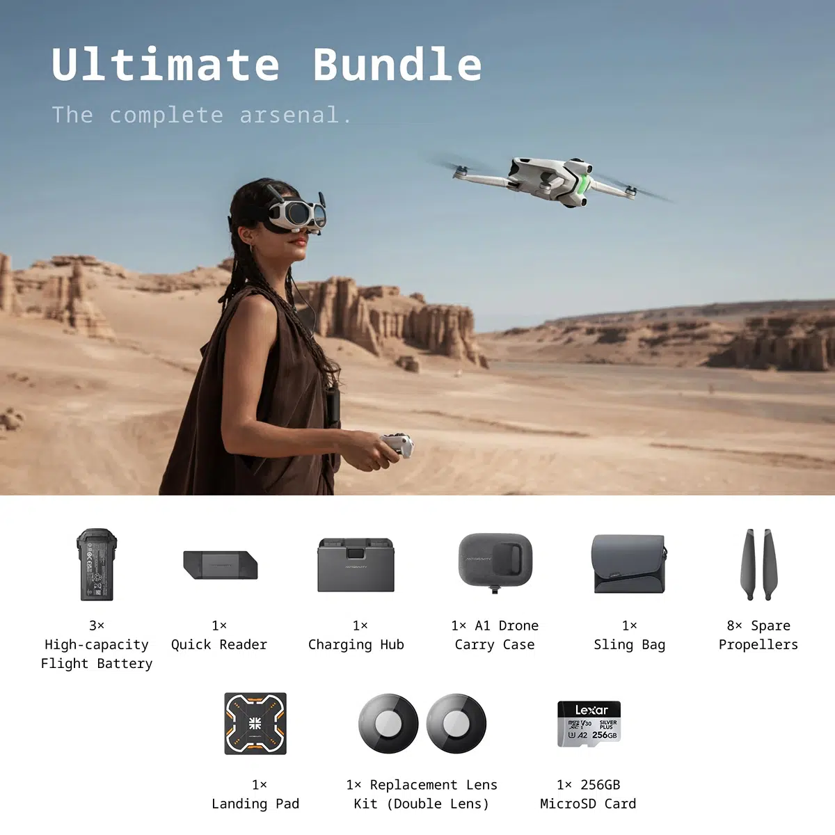ANTIGRAVITY A1 Ultimate Bundle Insta360
