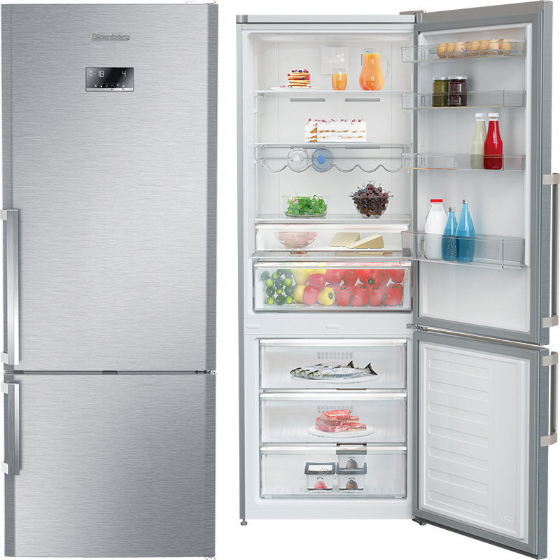 Blomberg Ψυγειοκαταψύκτης NoFrost Inox A++ KND1880X