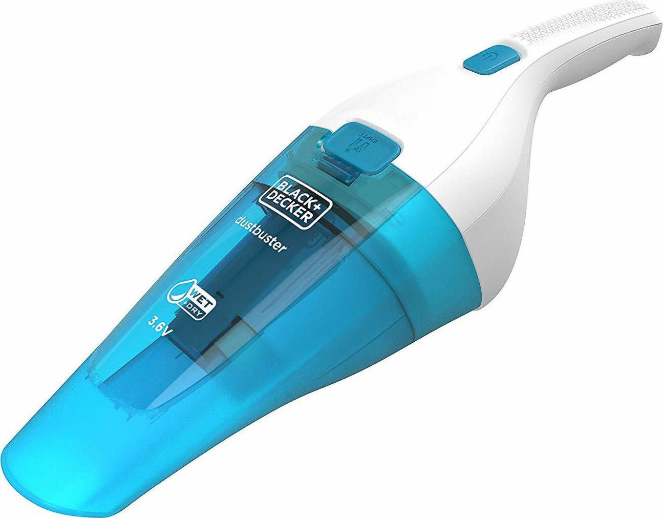 Black+Decker Επαναφορτιζόμενο Σκουπάκι Υγρών & Στερεών Με Μπαταρία Λιθίου Με Επιπλέον Αξεσουάρ Dustbuster® 3,6V