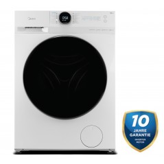 Midea Premium Lunar Series Washing Machine 8kg A Class Wi-Fi Control MF200W80WB/W 1400rpm