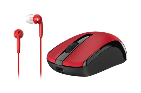 GENIUS HEADSET+MOUSE WIRELESS MH-8100 RED