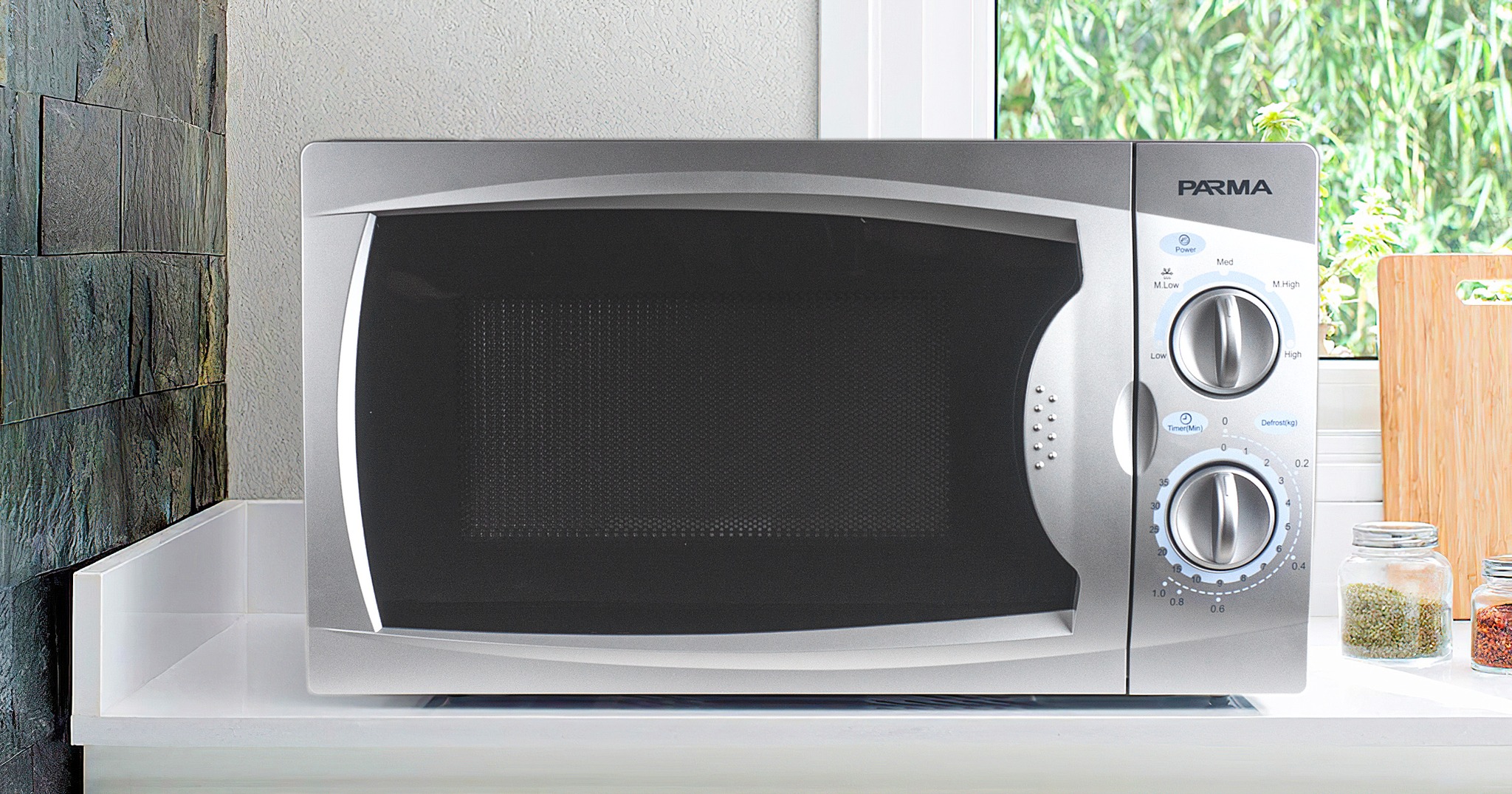 PARMA MICROWAVE OVEN MM720CTM(S) 700W SILVER